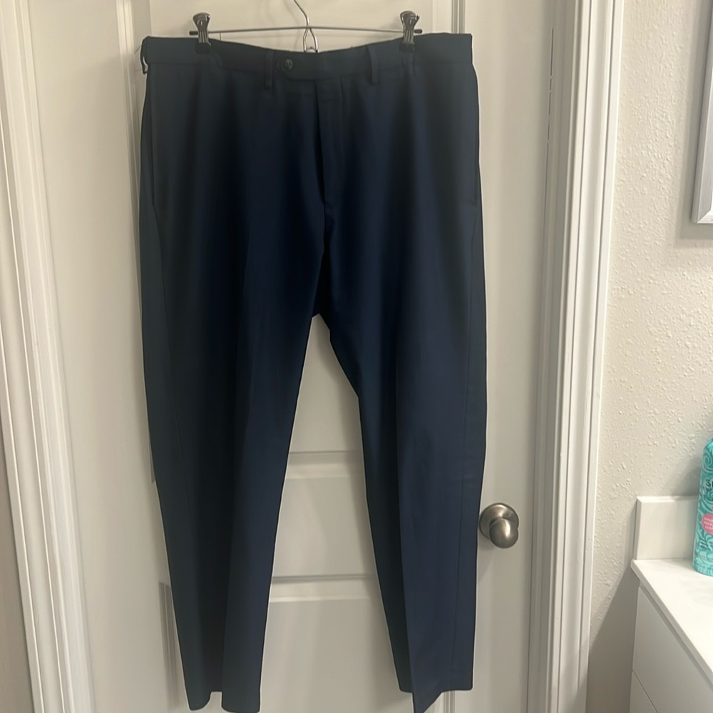 Mens Navy Dress Pants 36x30